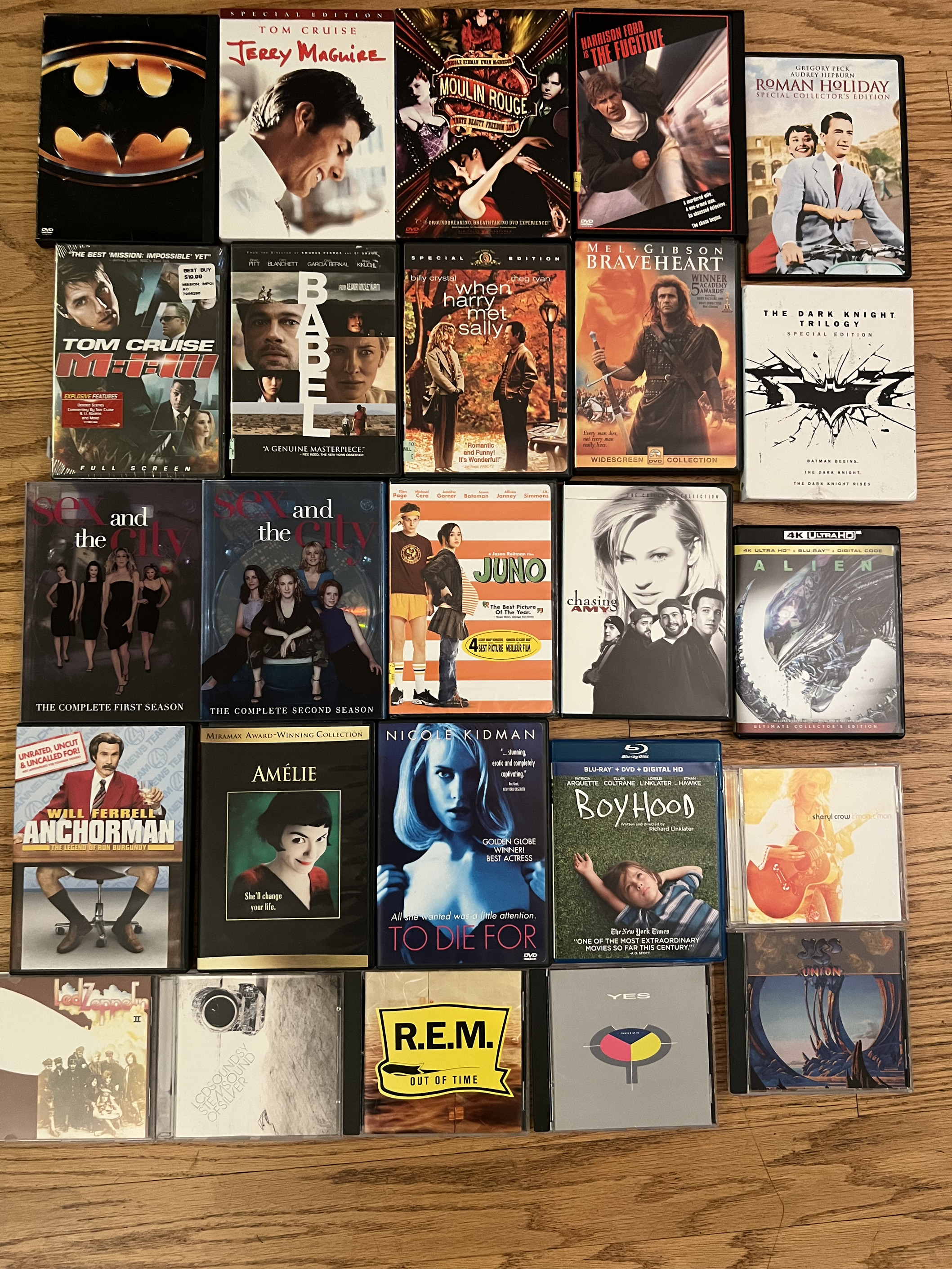 DVD haul